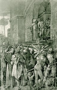 Cristo viene mostrato al popolo da Albrecht Dürer