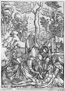 Cristo pianto dalla Vergine e dalle sante donne, dalla serie 