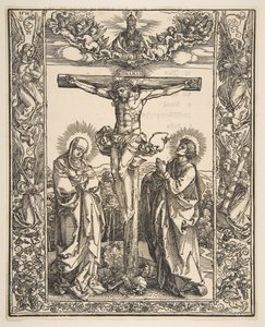 Cristo sulla croce tra la Vergine e San Giovanni, 1516 da Albrecht Dürer