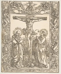 Cristo sulla Croce tra la Vergine e San Giovanni da Albrecht Dürer