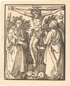 Cristo sulla Croce con Maria e San Giovanni da Albrecht Dürer