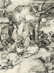 Cristo sul Monte degli Ulivi da Albrecht Dürer