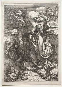 Cristo sul Monte degli Ulivi, 1515 da Albrecht Dürer