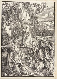 Cristo sul monte degli ulivi da Albrecht Dürer