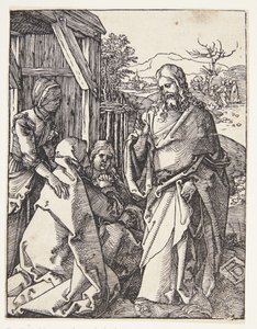 Cristo che si congeda da sua madre