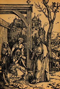 Christi Abschied von seiner Mutter, Cristo che prende congedo da sua madre, 1504-1505