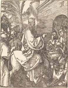 Ingresso di Cristo a Gerusalemme da Albrecht Dürer