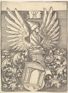 Stemma di Albrecht Dürer, 1523 da Albrecht Dürer
