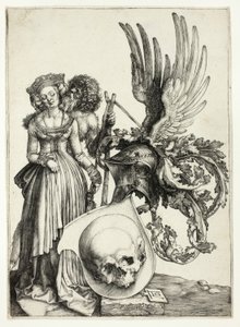 Stemma con un teschio da Albrecht Dürer