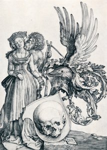 Stemma con un teschio, 1503 1906 da Albrecht Dürer