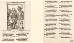La morte e il lanzichenecco da Albrecht Dürer