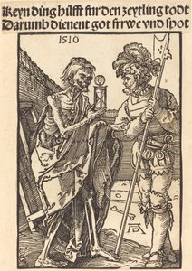La Morte e il Lansquenet da Albrecht Dürer