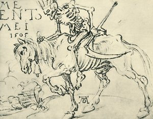 La morte a cavallo, 1505, 1943 da Albrecht Dürer