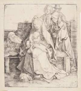 La Sacra Famiglia, sei persone da Albrecht Dürer