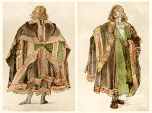 Progetti di costumi di corte imperiali da Albrecht Dürer