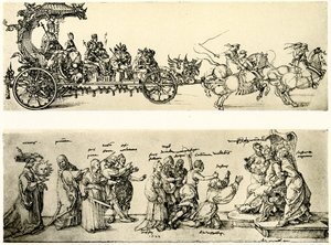 Bozzetto per il carro dell