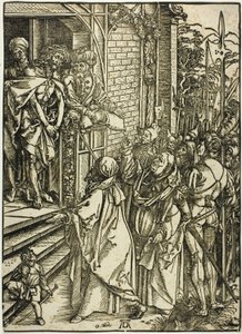 Ecce Homo - La presentazione di Cristo, dalla Grande Passione da Albrecht Dürer