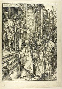 Ecce Homo - La presentazione di Cristo, dalla Grande Passione da Albrecht Dürer