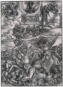 La battaglia degli angeli, VII figura, foglio 9 della serie "L