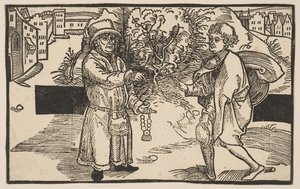 Eunuchi, da La Commedia di Terenzio, ristampa del XIX secolo
