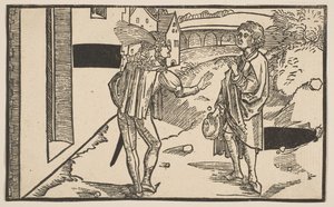 Eunuchus, dalla Commedia di Terenzio, ristampa del XIX secolo