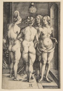 Quattro donne nude, 1497 da Albrecht Dürer