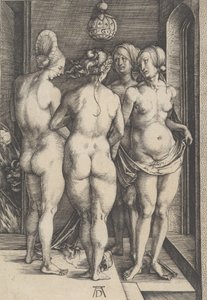 Quattro donne nude, 1497 da Albrecht Dürer