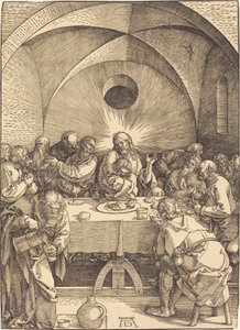Francese:  La Cène La Grande Passione: 01. Ultima Cena da Albrecht Dürer
