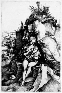 Tedesco: Die Buße des Heiligen Chrysostomus La penitenza di San Giovanni Crisostomo da Albrecht Dürer