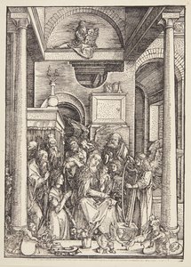 Glorificazione della Vergine da Albrecht Dürer
