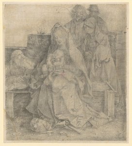 Sacra Famiglia, a sei figure da Albrecht Dürer