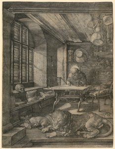 San Girolamo nel suo studio da Albrecht Dürer