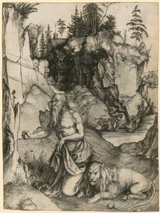 San Girolamo nel deserto da Albrecht Dürer