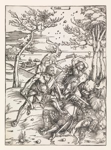 Ercole che Conquista i Gemelli Molionidi da Albrecht Dürer