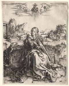 Sacra Famiglia con la Farfalla, c. 1495 da Albrecht Dürer