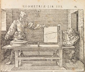 Institutionum geometricarum libri quatuor da Albrecht Dürer