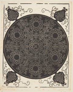 Motivo a corda intrecciata con sette ghirlande da Albrecht Dürer