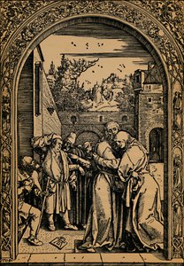 Joachim und Anna, 1504 da Albrecht Dürer