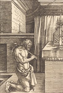Re Davide in penitenza, 1510 da Albrecht Dürer