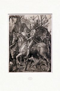 Il cavaliere, la morte e il diavolo da Albrecht Dürer