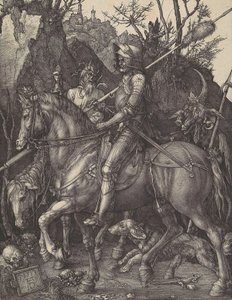 Cavaliere, Morte e Diavolo, 1513 da Albrecht Dürer