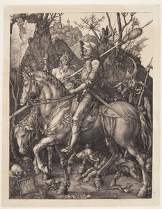 Cavaliere, morte e diavolo da Albrecht Dürer