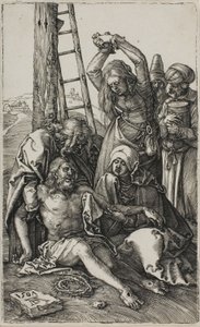 Lamentazione di Cristo, dalla Passione Incisa da Albrecht Dürer