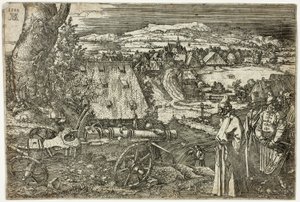 Paesaggio con cannone da Albrecht Dürer
