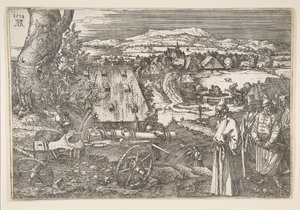 Paesaggio con cannone da Albrecht Dürer