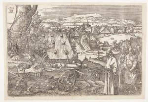 Paesaggio con cannone da Albrecht Dürer