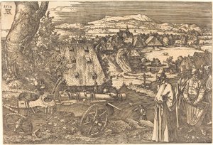 Paesaggio con il cannone