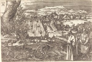 Paesaggio con il Cannone da Albrecht Dürer