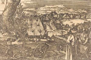 Paesaggio con il cannone, 1518