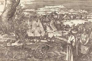 Paesaggio con il cannone, 1518